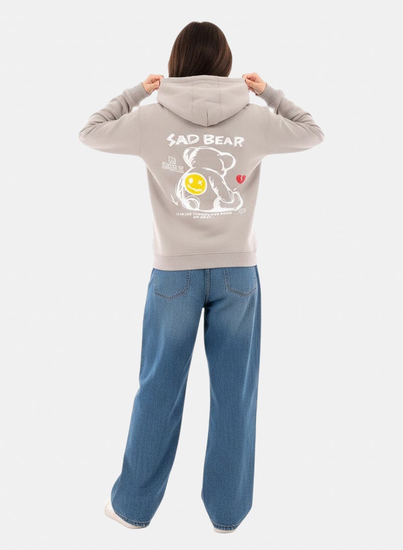 Apple Kids Girls Hoodie - Image 2